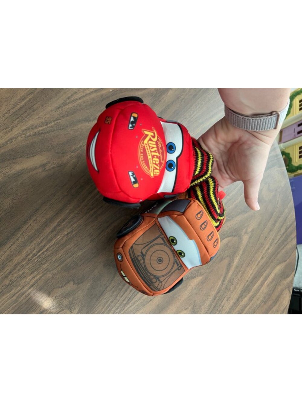 Disney Pixar Cars Slipper LOT & Reversible Lightning McQueen 2-in-1 Plush Toy - Picture 14 of 16